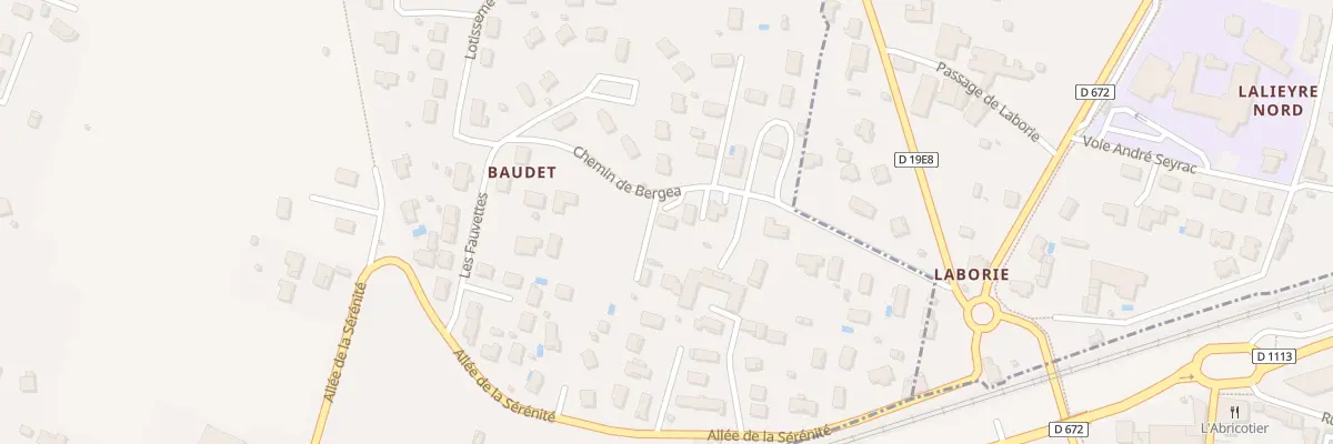 Plan du 23 Che de Bergea à Saint-Maixant