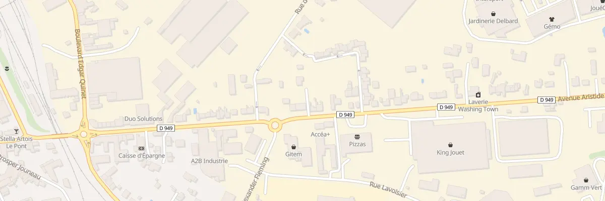 Plan du 69 Av Aristide Briand à Parthenay