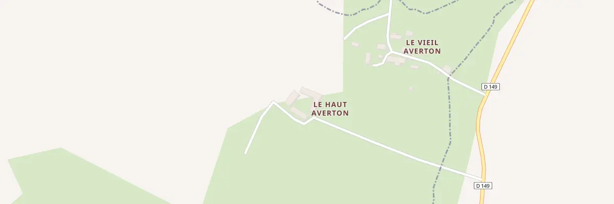 Plan du 1 Le Haut Averton à Courcité