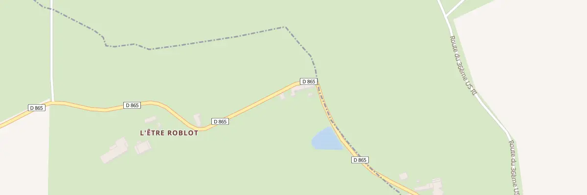 Plan de La Carriere à La Lande-de-Lougé
