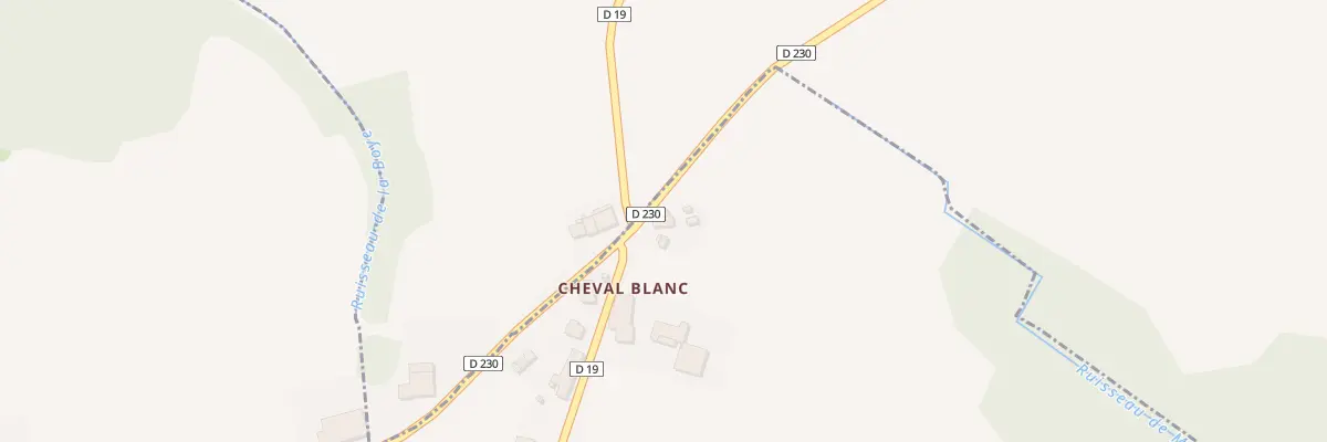 Plan du 7 Cheval Blanc à Saint-Germain-de-Grave