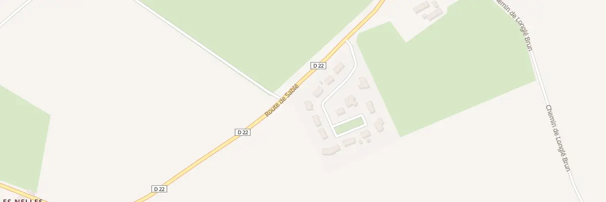 Plan du 4 Lot Le Clos du Verger à Asnières-sur-Vègre