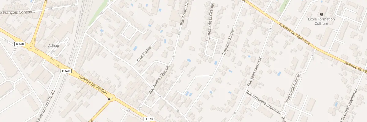 Plan du 36 Rue André Nhévoit à Libourne