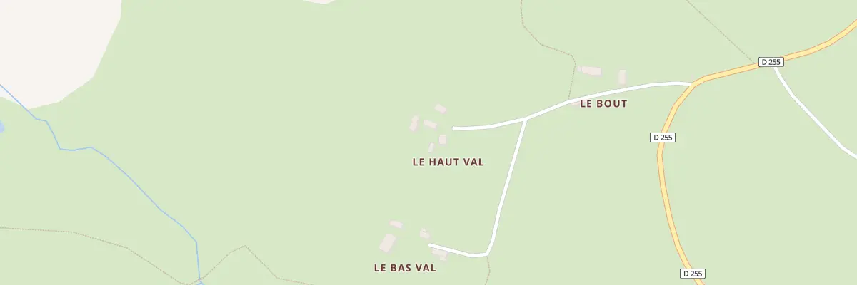 Plan du 2 Le Haut Val à Averton
