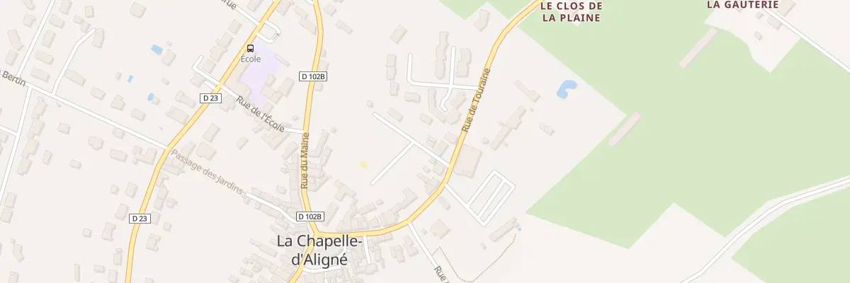Plan du 21 Rue de Touraine à La Chapelle-d’Aligné