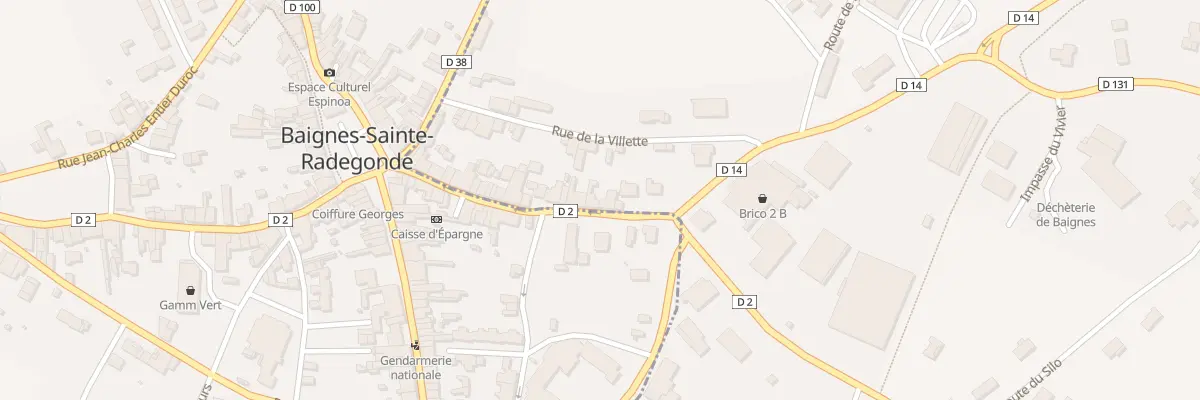 Plan du 37 Rue des Tilleuls à Touvérac
