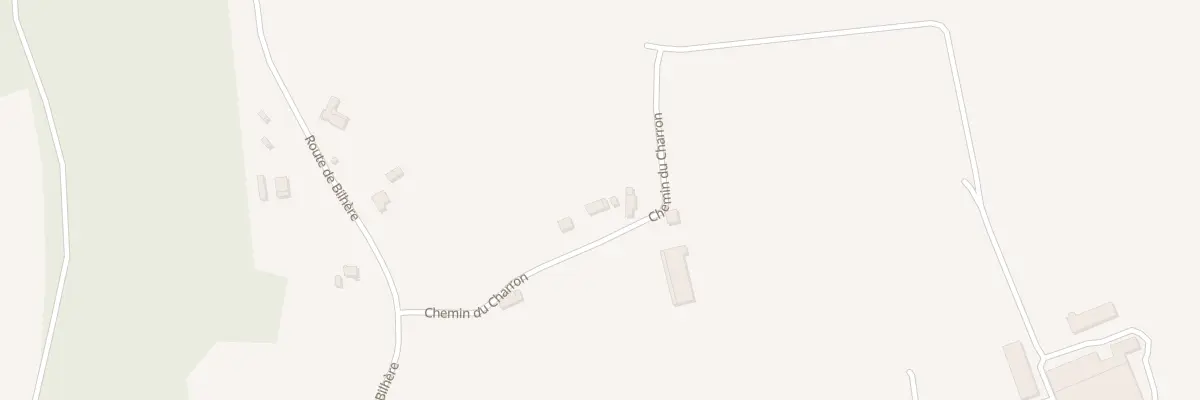 Plan du 191 Chem du Charron à Projan