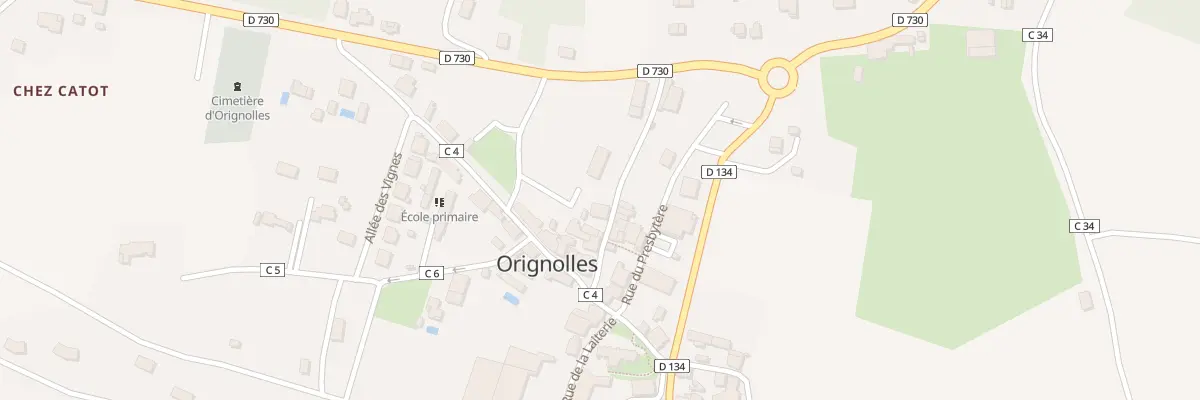 Plan du 4 Imp de la Forge à Orignolles