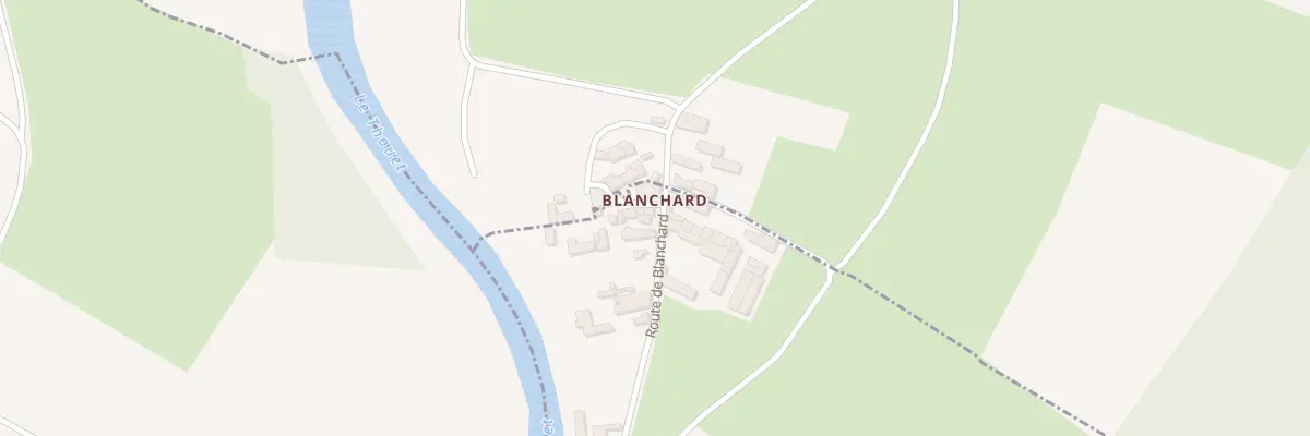 Plan du 87 Rte de Blanchard à Saint-Martin-de-Sanzay