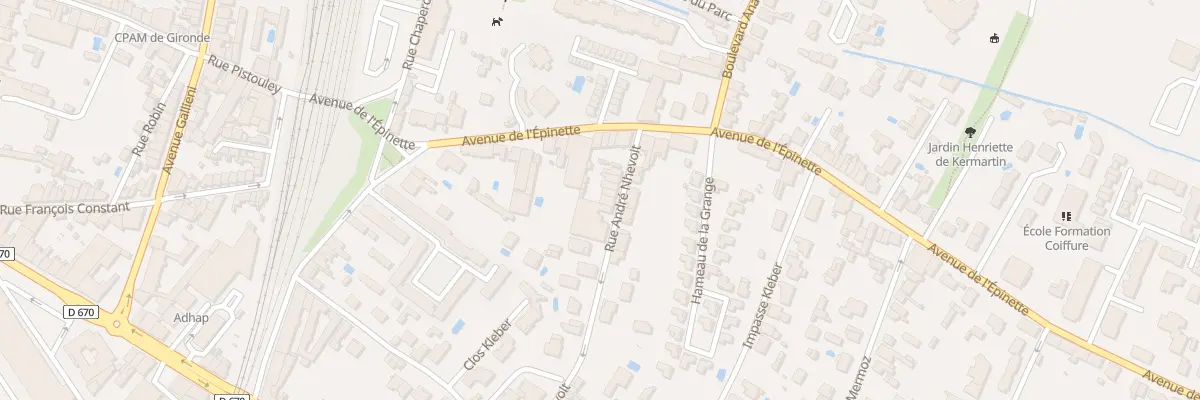 Plan du 37 Rue André Nhévoit à Libourne