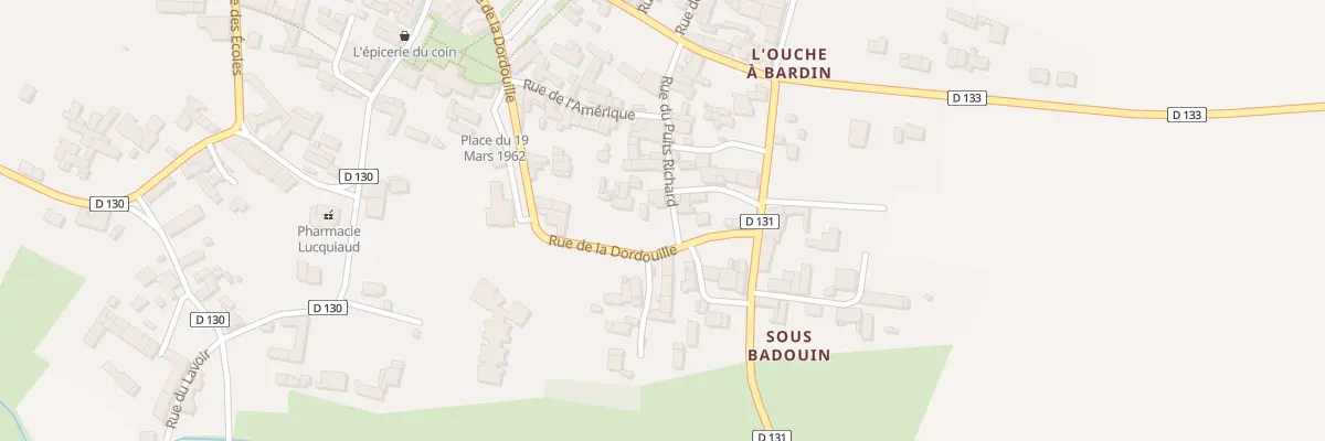 Plan du 4 Rue du Puits Richard à Néré