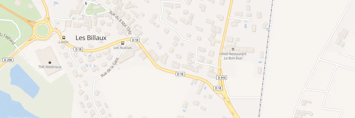 Plan du 10 Rue des Acacias aux Billaux