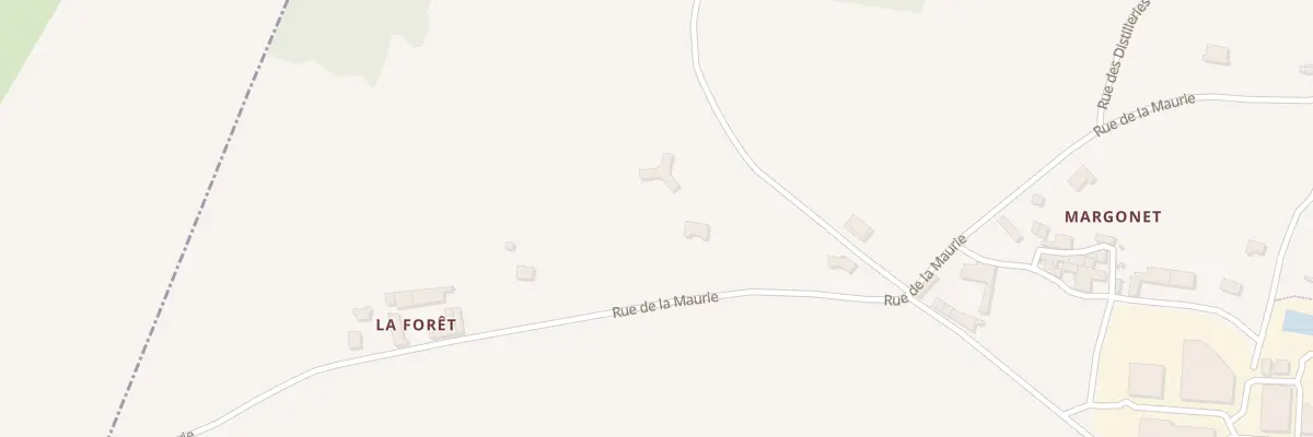 Plan du 88 Rte de la Petite Champagne à Bourg-Charente