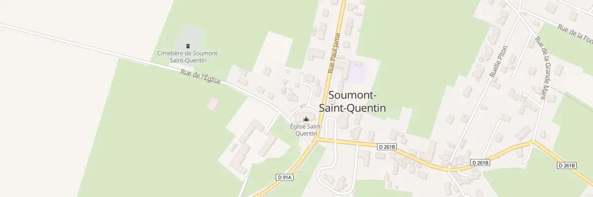 Plan du 6 Pl de la Mairie à Soumont-Saint-Quentin