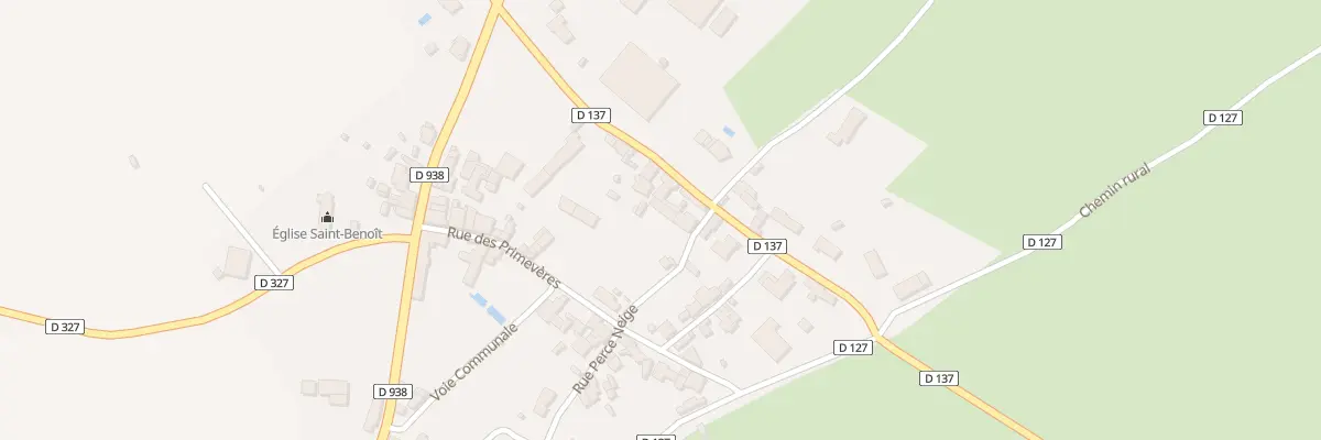 Plan du 1 Rue des Violettes à Lageon