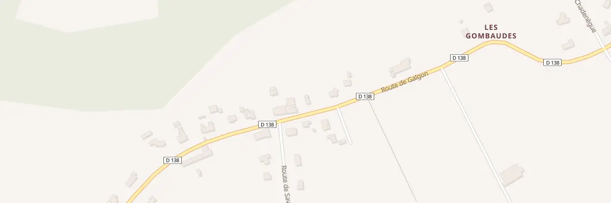 Plan du 220 Pouton Nord à Bonzac