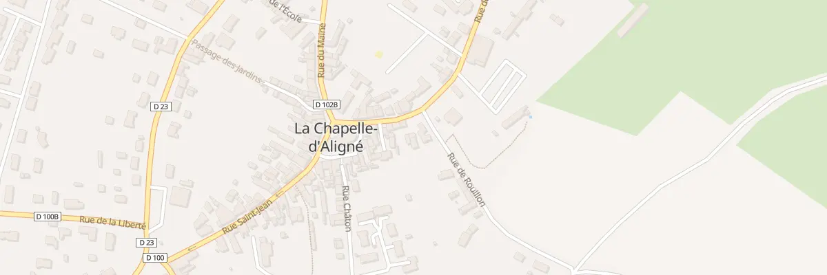Plan du 8 Rue de Touraine à La Chapelle-d’Aligné