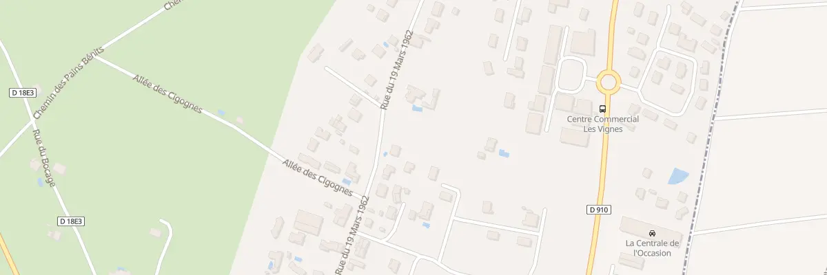 Plan du 44 Rue du 19 Mars 1962 aux Billaux