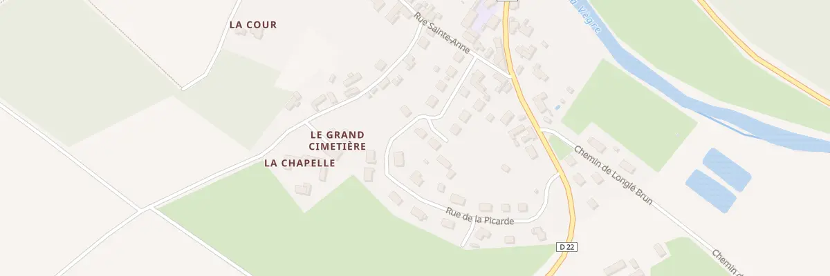 Plan du 9 Pl des Bourgneufs à Asnières-sur-Vègre