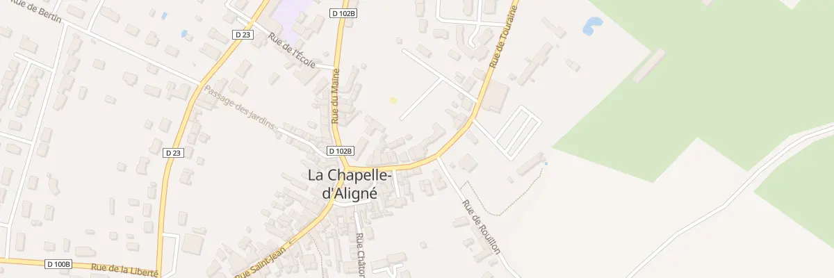Plan du 11 Rue de Touraine à La Chapelle-d’Aligné