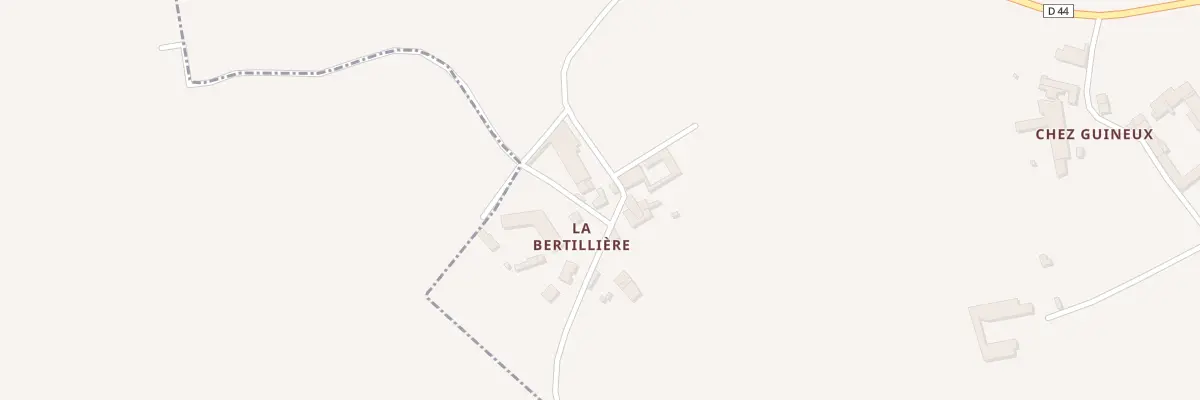 Plan du 5076 La Bertillère à Lignières-Ambleville