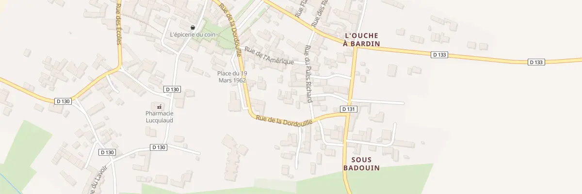 Plan du 4 Rue du Puits Richard à Néré
