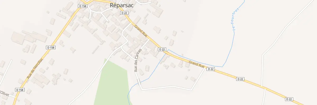Plan du 36 Rue Grand’Rue à Réparsac