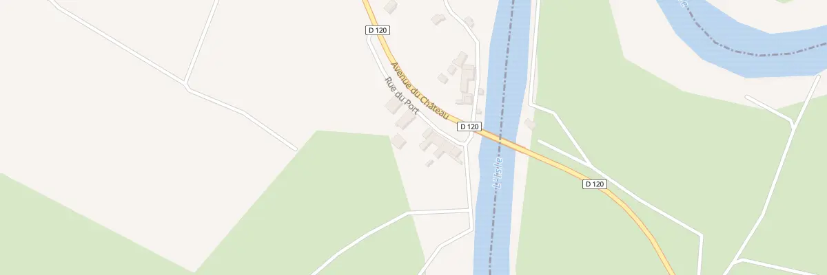 Plan du 11 Port Sud à Savignac-de-l’Isle
