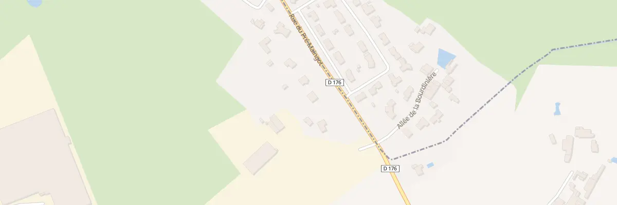 Plan du 64 Rue du Pre Maingot à Pompaire