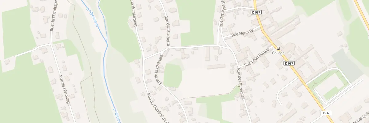 Plan du 3B Rue du General de Gaulle à Igon