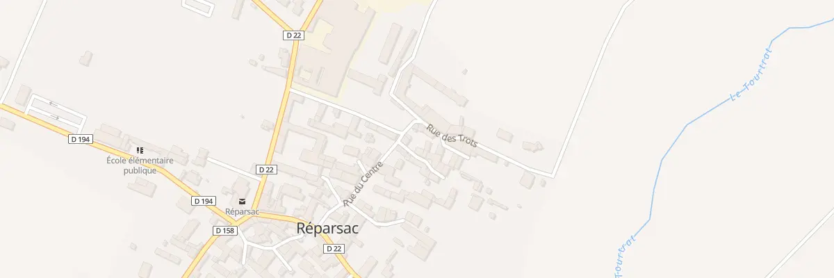 Plan du 5056 Le Bourg à Réparsac