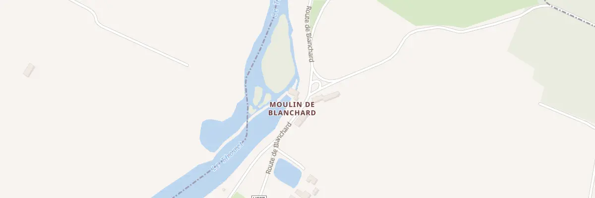 Plan du 55 Rte de Blanchard à Sainte-Verge