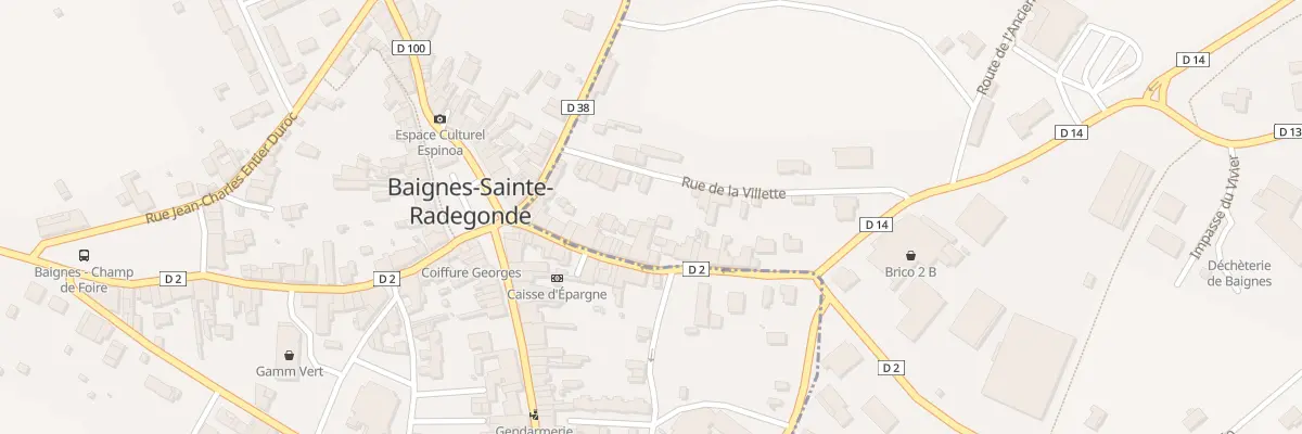 Plan du 21 Rue des Tilleuls à Touvérac