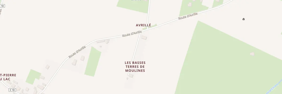 Plan du 53 Rte d’Avrille à Beaufort-en-Anjou