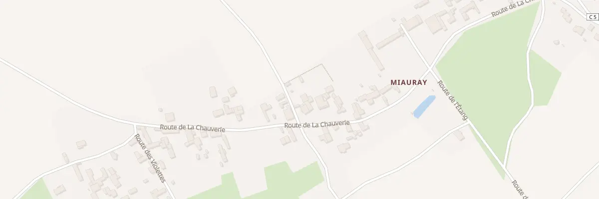 Plan du 1 Imp des Glycines Miauray à Romans