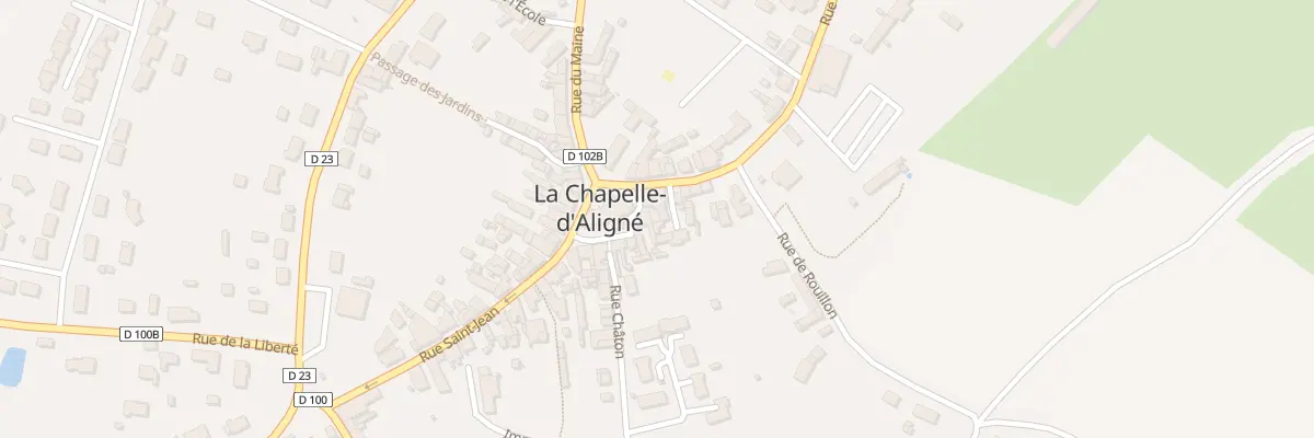 Plan du 9 Pl de l’Eglise à La Chapelle-d’Aligné