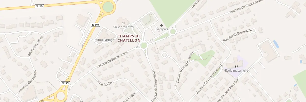 Plan du 35 Av de l’Hermitage à Châtillon-sur-Thouet