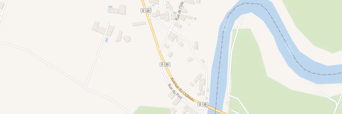 Plan du 18 Pl du Chateau à Savignac-de-l’Isle