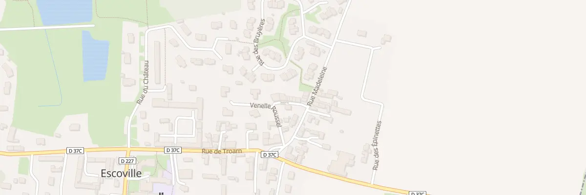 Plan du 8 Ven Roussel à Escoville