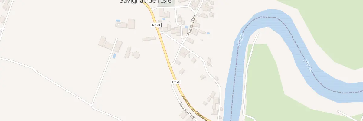 Plan du 61 Port Nord à Savignac-de-l’Isle