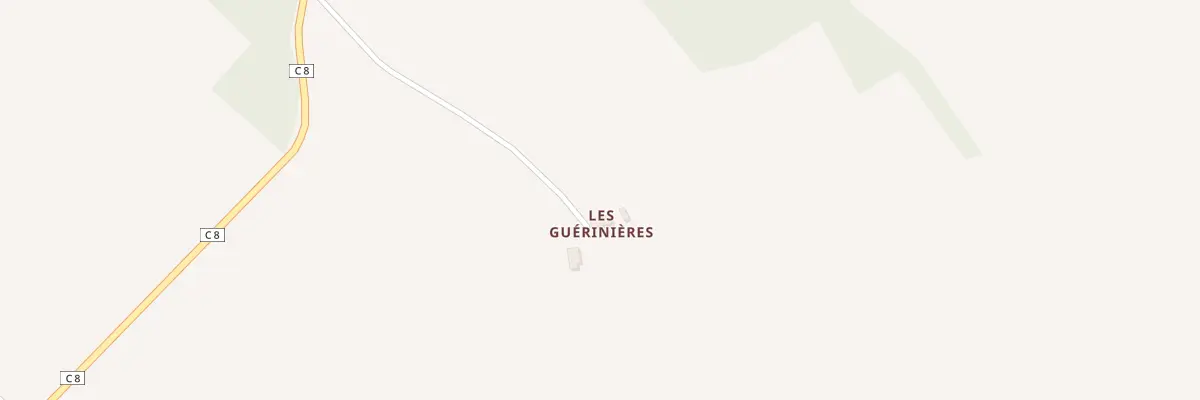 Plan du 287 Les Guerinieres à La Chapelle-d’Aligné