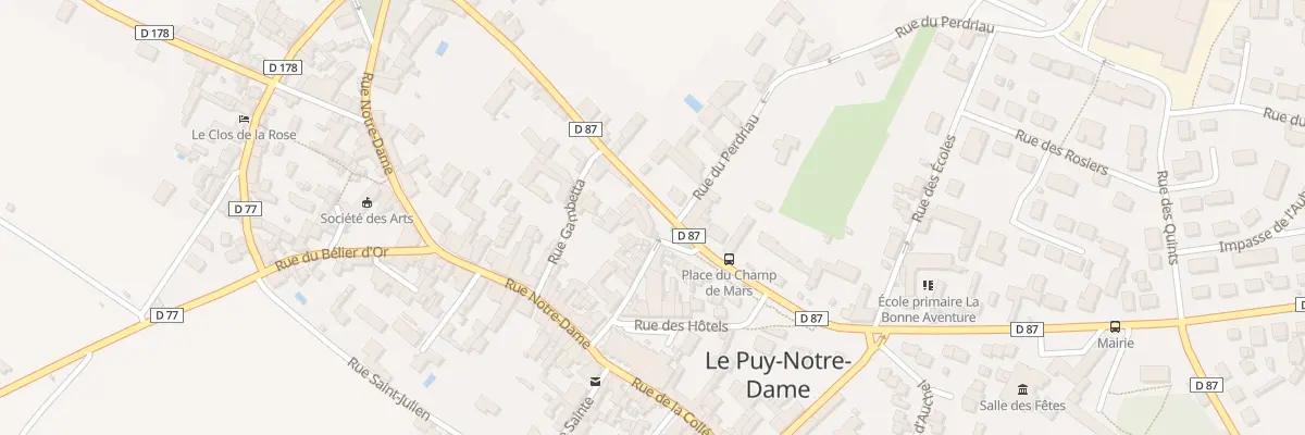 Plan du 9 Rue de l’Eperon au Puy-Notre-Dame