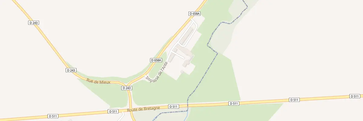 Plan du 2 Imp de l’Ante à Noron-l’Abbaye