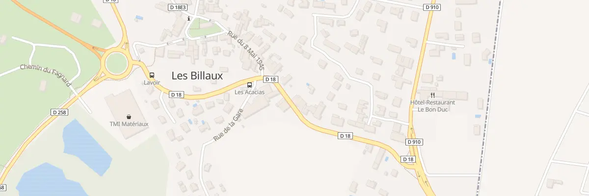 Plan du 20 Rue des Acacias aux Billaux