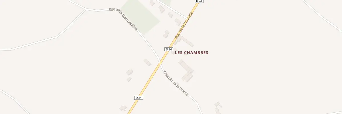 Plan du 18 Rue de la Bonnelle à Sainte-Sévère