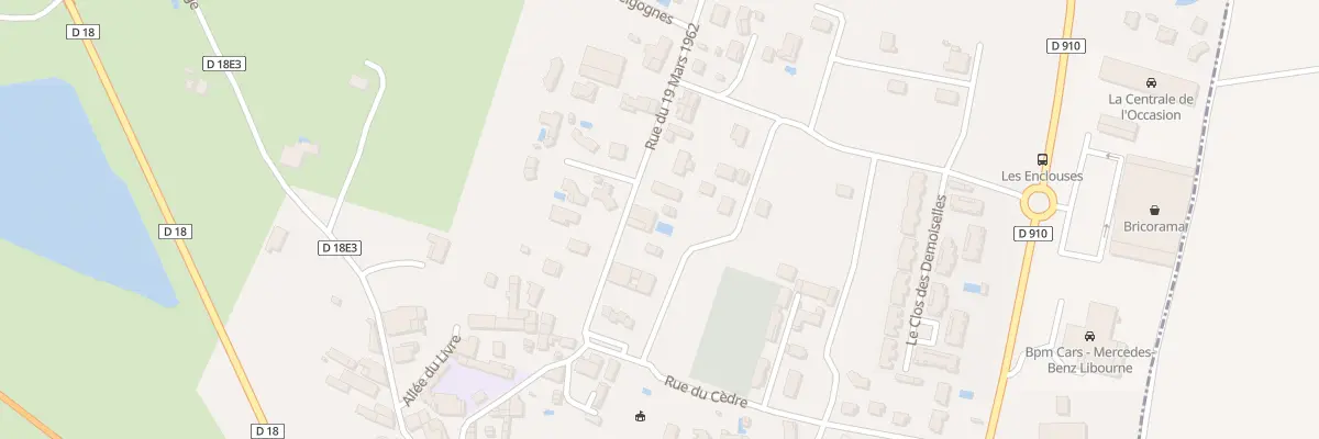 Plan du 22B Rue du 19 Mars 1962 aux Billaux