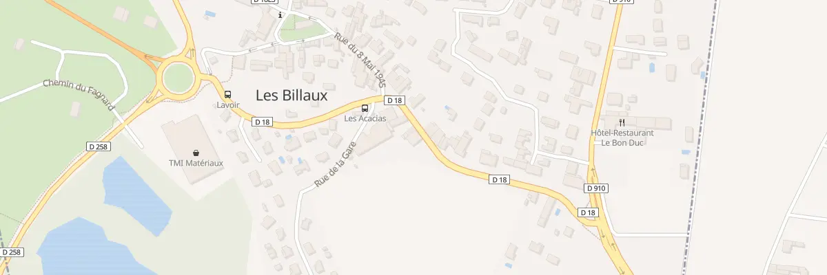 Plan du 29 Rue des Acacias aux Billaux