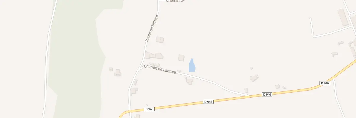 Plan du 113 Chem de Lantoni à Projan