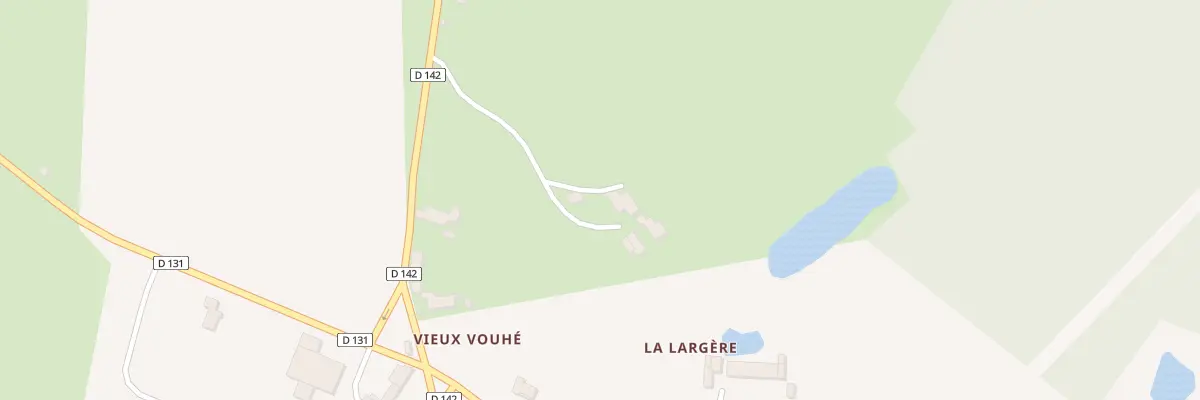 Plan du 5140 Les Servelieres à Vouhé