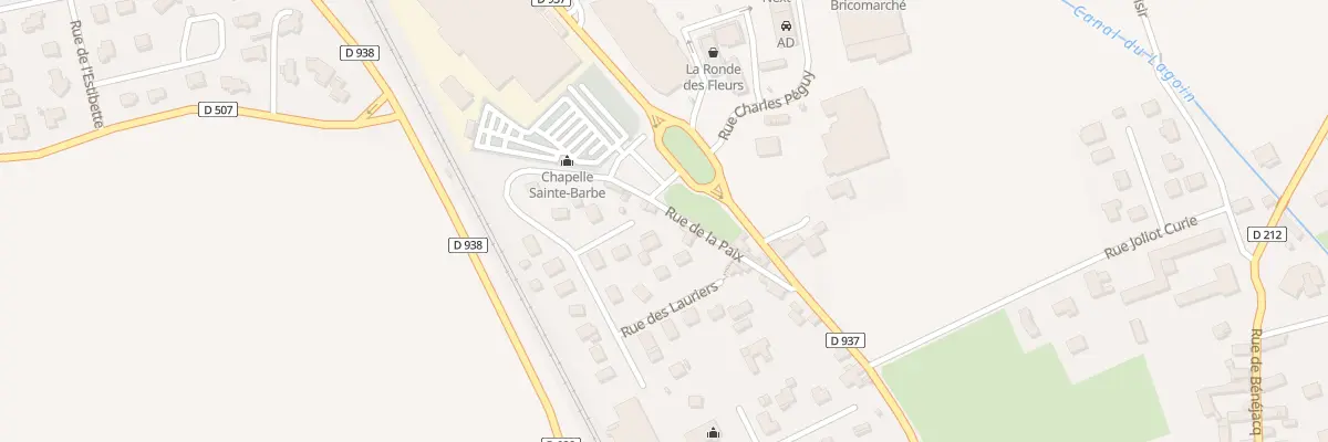 Plan du 7 Rue de la Paix à Coarraze